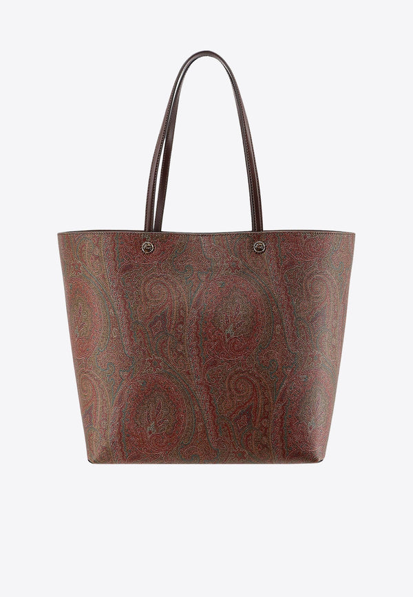 Paisley Jacquard Tote Bag