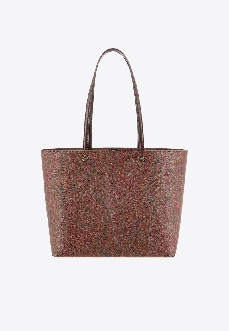 Large Paisley Jacquard Tote Bag