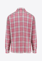 Plaid Check Long-Sleeved Shirt