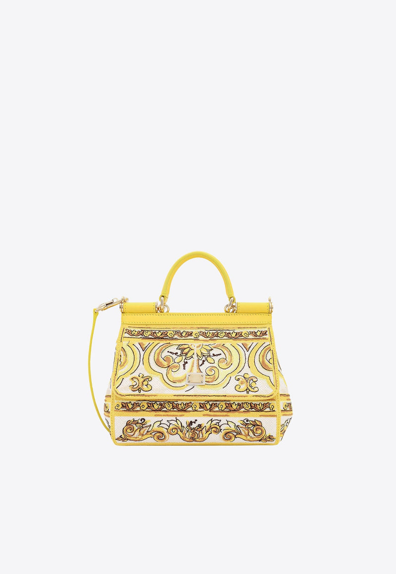 Medium Sicily Top Handle Bag