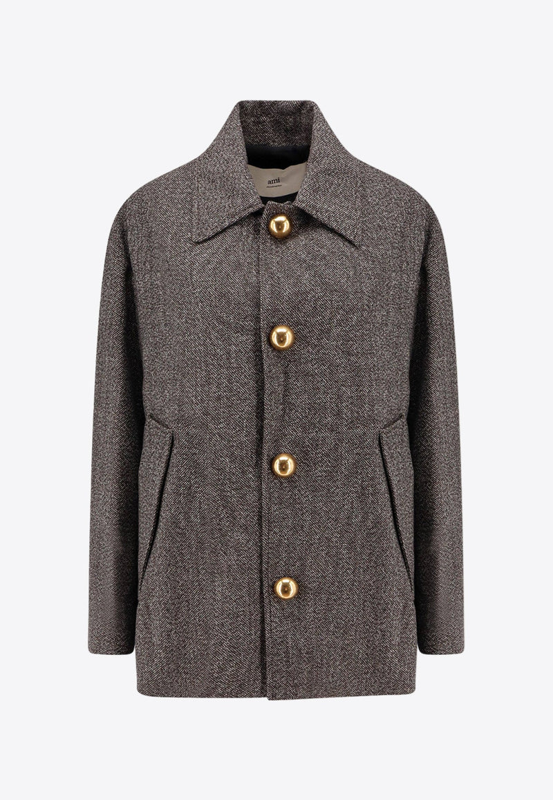 Single-Breasted Short Coat