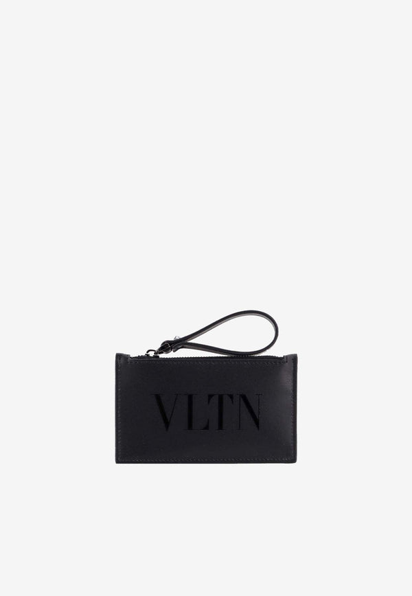 VLTN Print Zip Cardholder