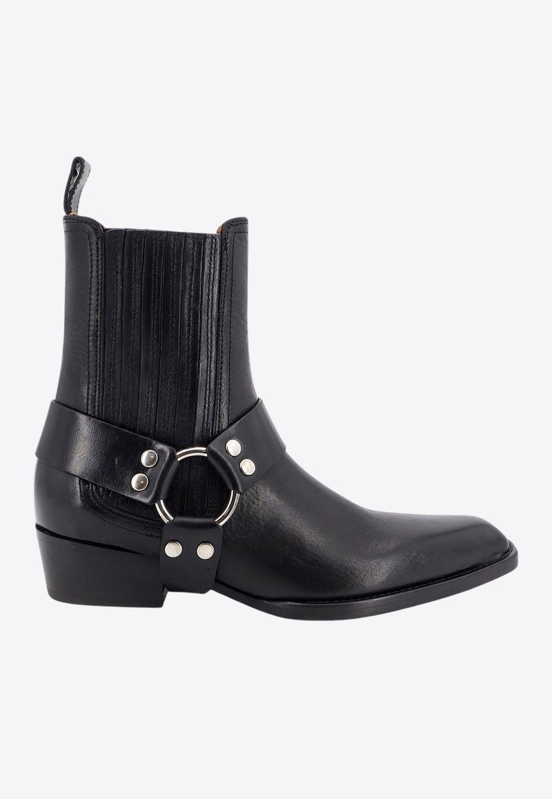 Helena Leather Ankle Boots