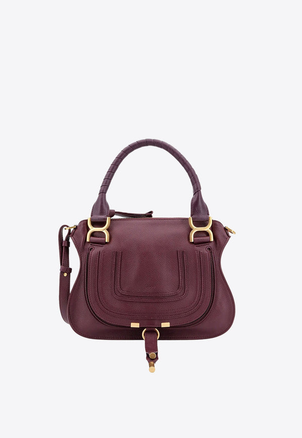 Small Marcie Leather Shoulder Bag