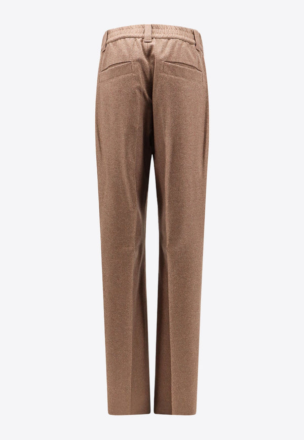 Reinga Wool Cashmere Tailored Pants