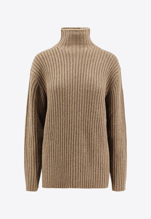 Fobello High-Neck Cashmere Sweater