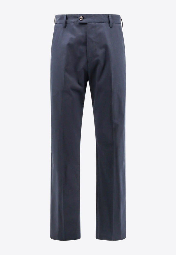 Logo Band Straight-Leg Pants