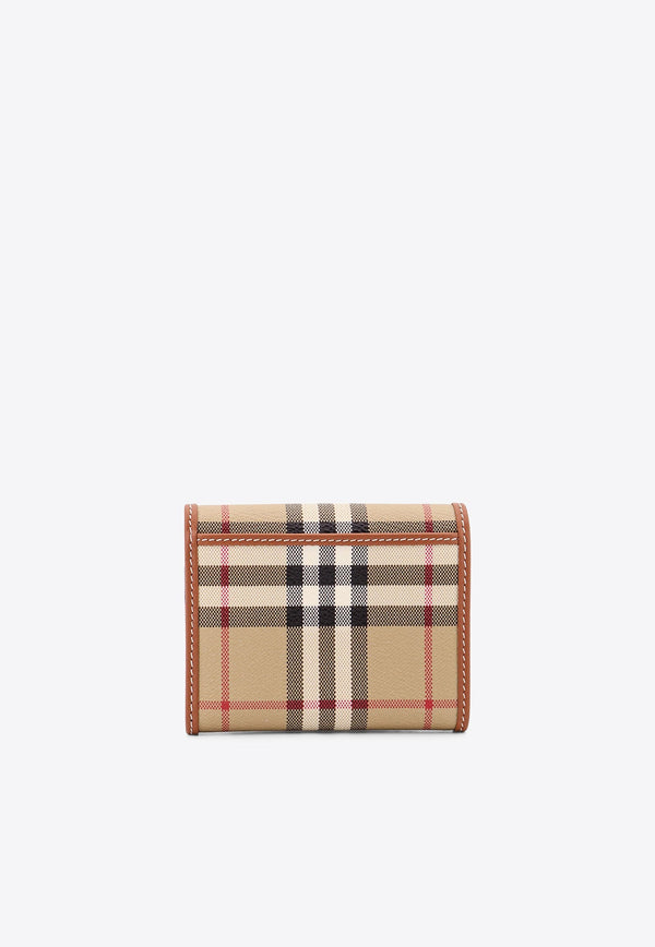 Lancaster Vintage Check Wallet