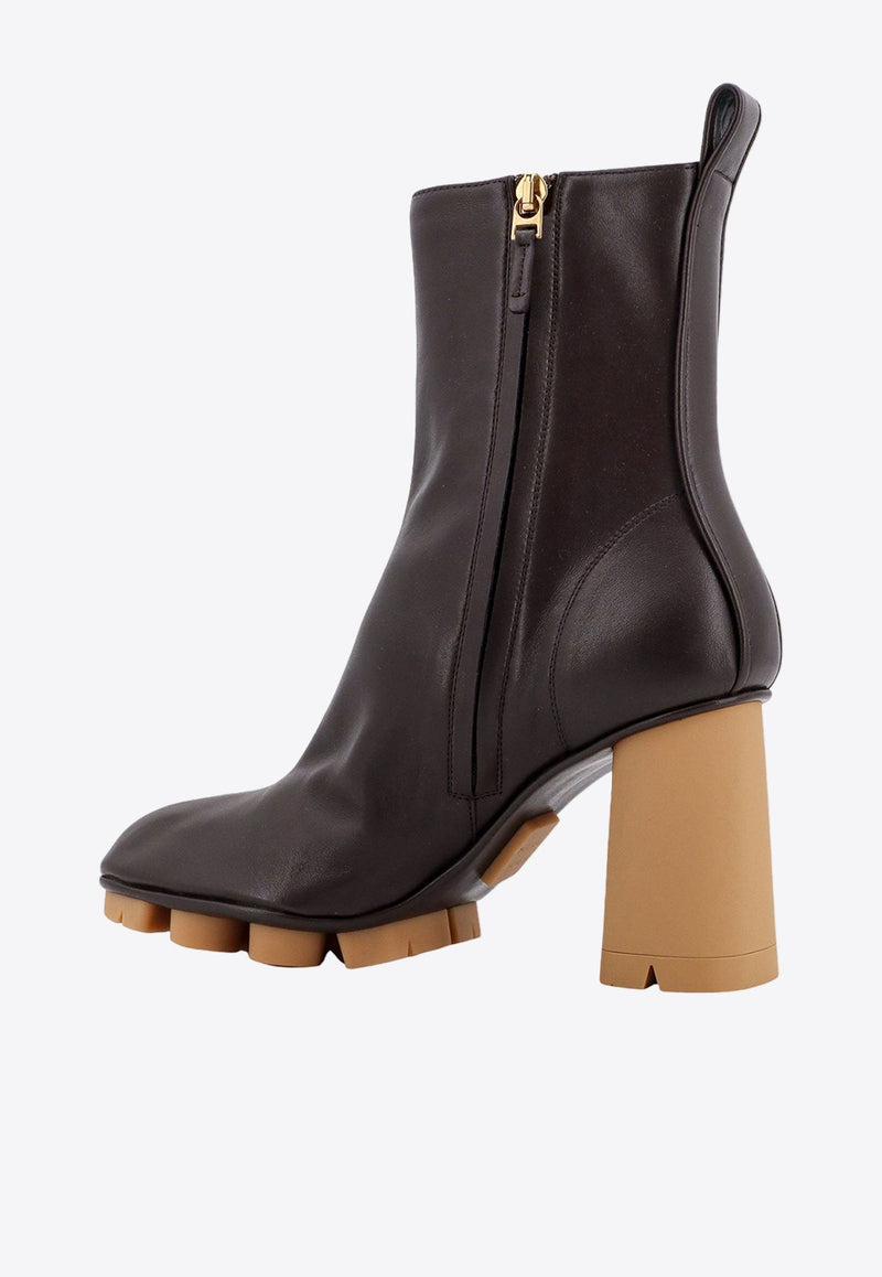 Shore 70 Nappa Leather Ankle Boots