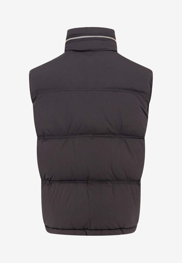 Ami De Coeur Zip-Up Puffer Vest