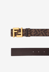 FF Monogram Reversible Leather Belt