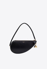 Le Demi Coeur Leather Shoulder Bag