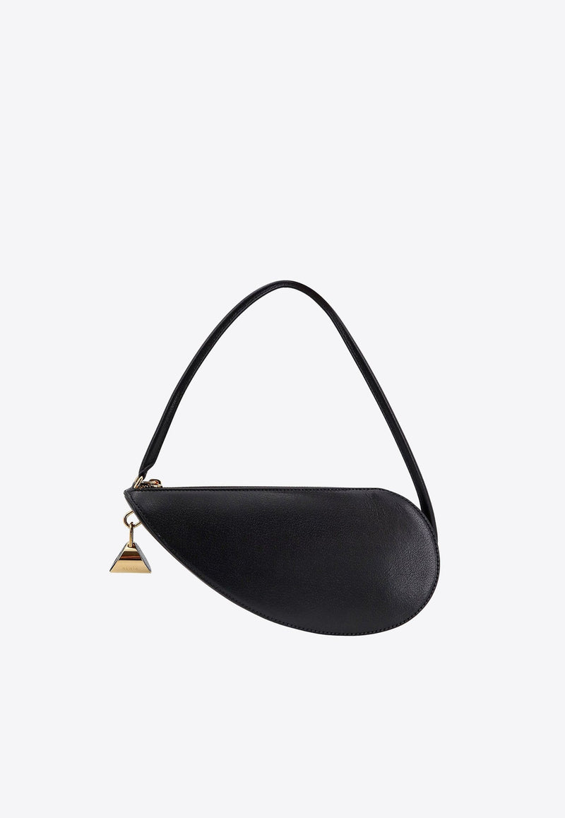 Le Demi Coeur Leather Shoulder Bag