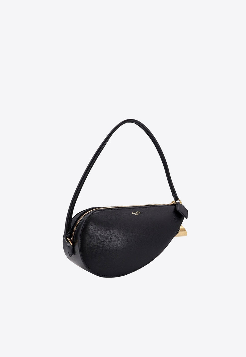 Le Demi Coeur Leather Shoulder Bag