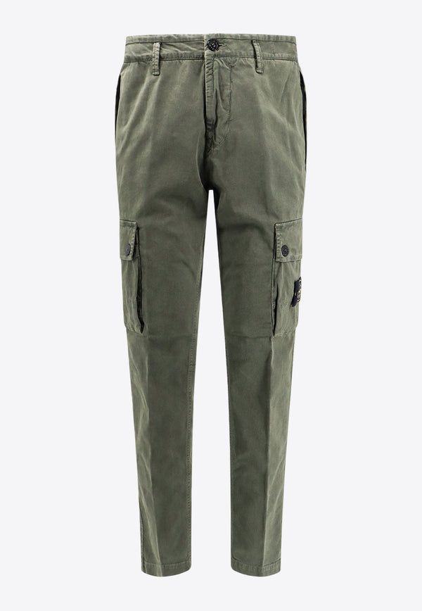 Logo Patch Cargo Pants