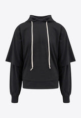 Hustler Layered Hooded Sweatshirt