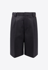 Web-Detail Bermuda Tailored Shorts