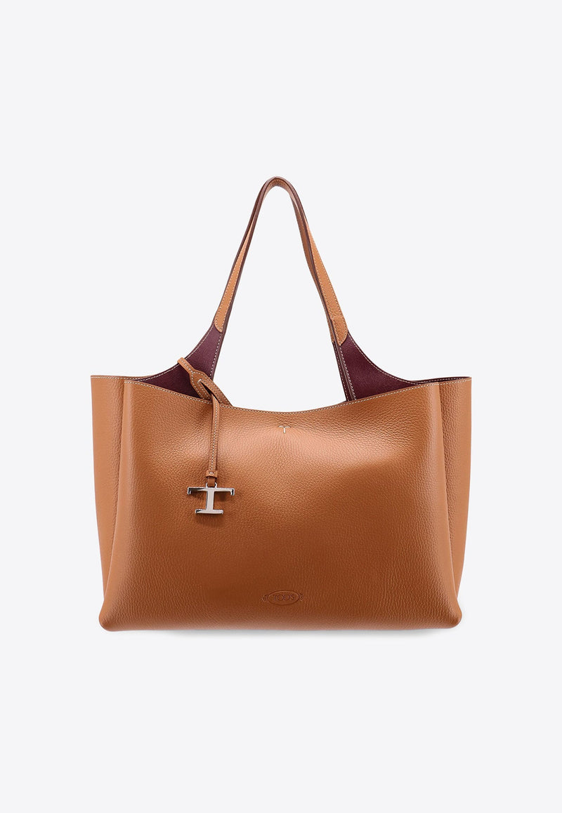 Medium Leather Tote Bag