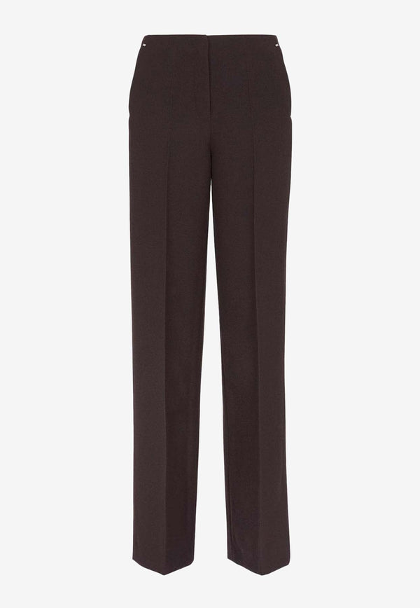 Straight-Leg Tailored Pants