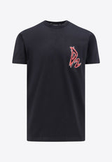 Devil Print Logo T-shirt