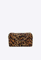 Monaco Media Leopard Print Shoulder Bag