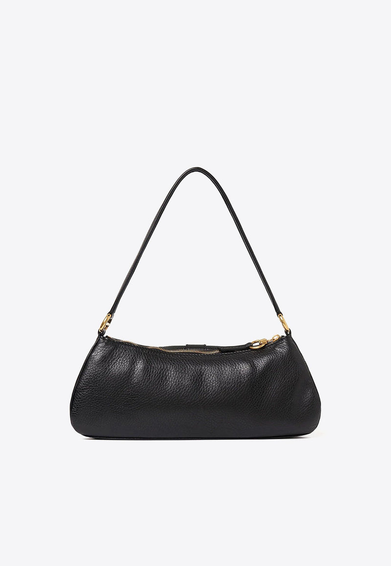 The 99 Grained Leather Shoulder Bag