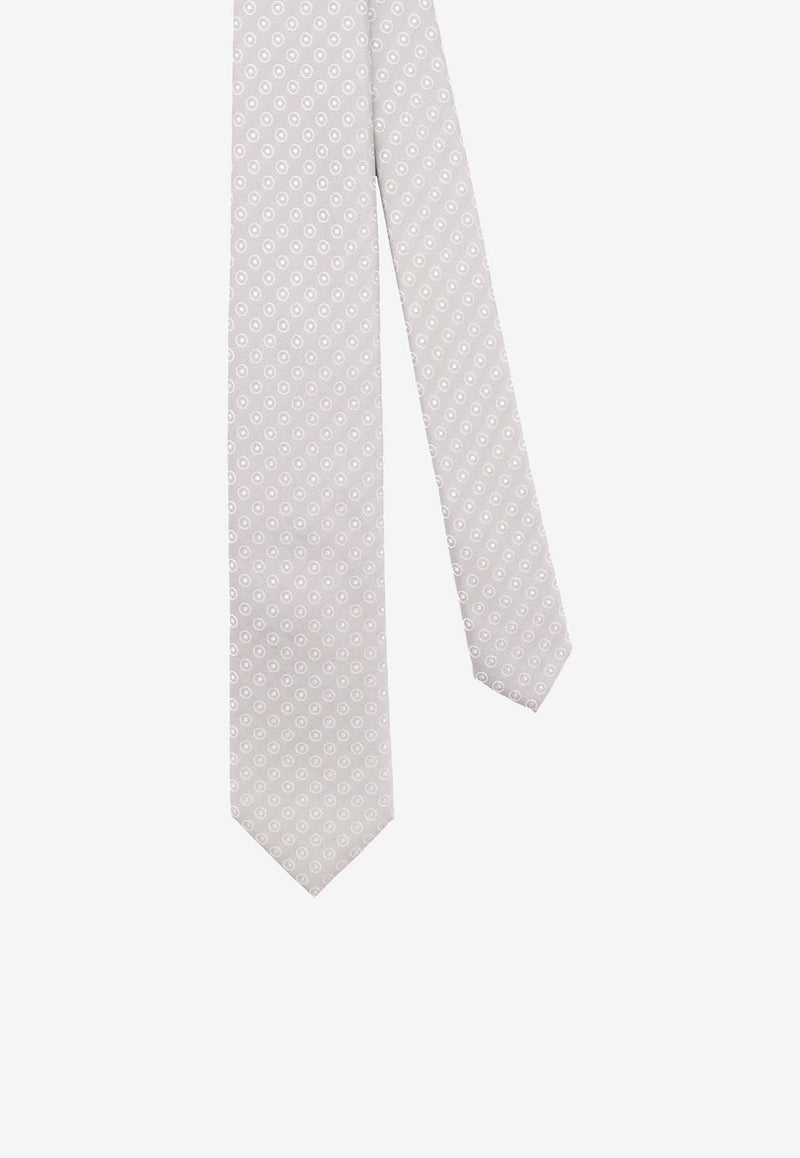 Polka Dot Silk Tie