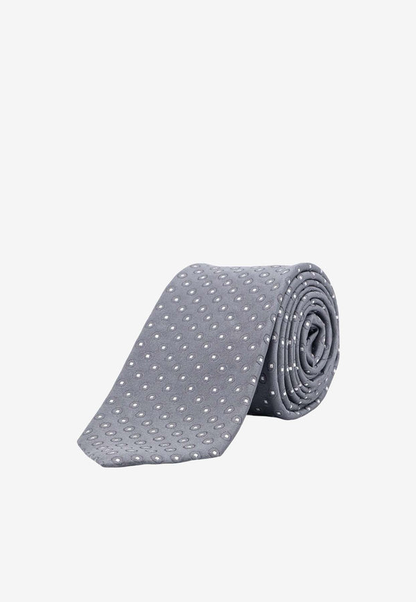 Polka Dot Silk Tie