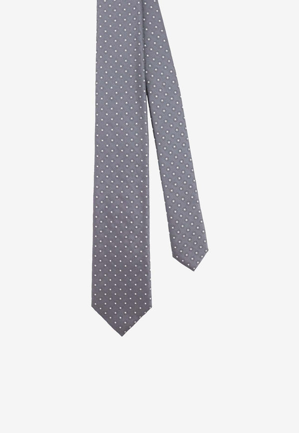 Polka Dot Silk Tie