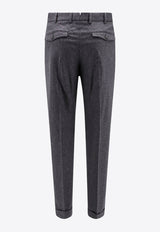 Straight-Leg Tailored Pants