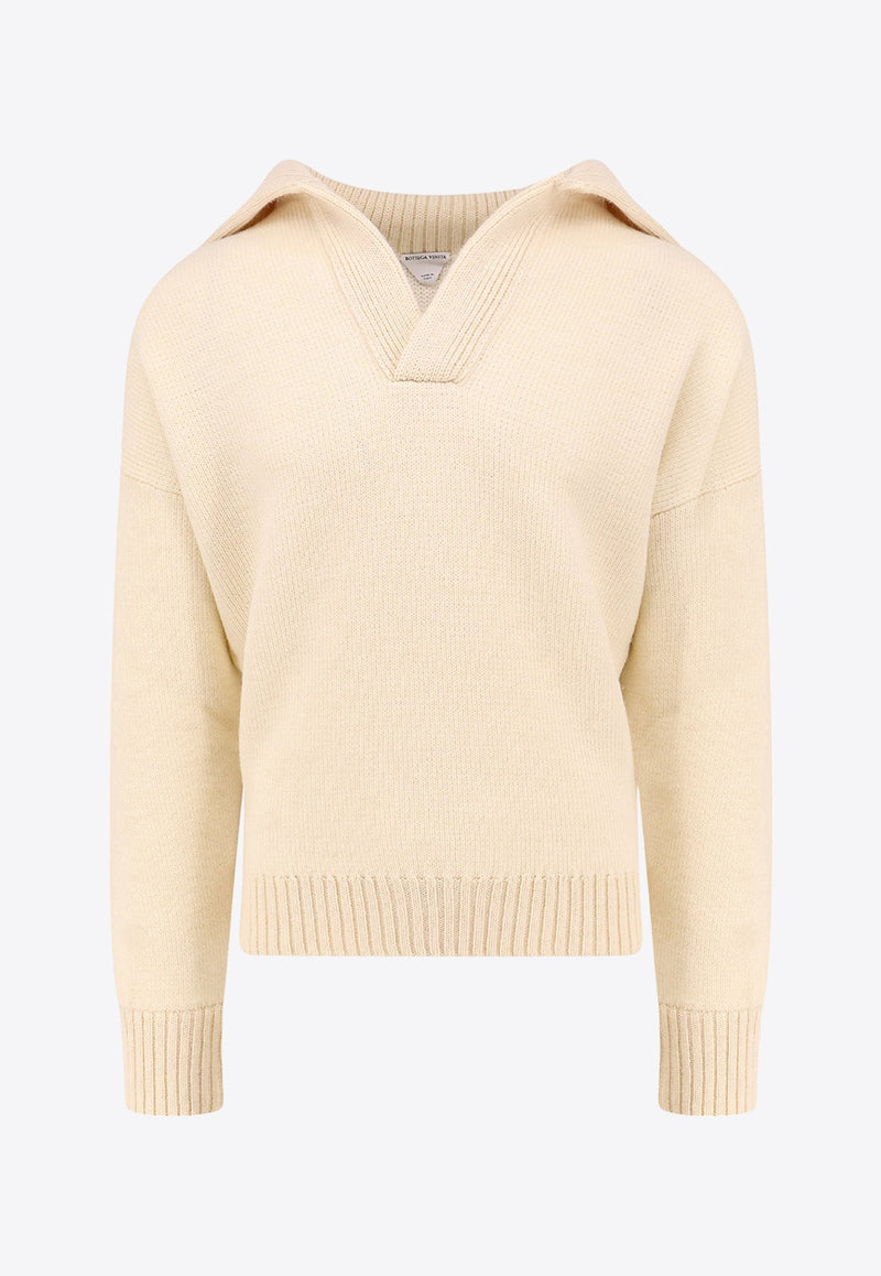 V-neck Wool Sweater