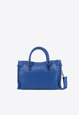 Small Le City Top Handle Bag in Nappa Leather