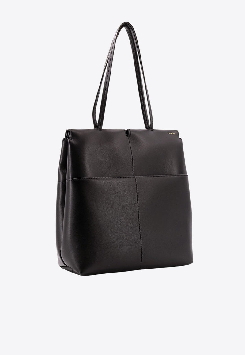 Snip Leather Tote Bag