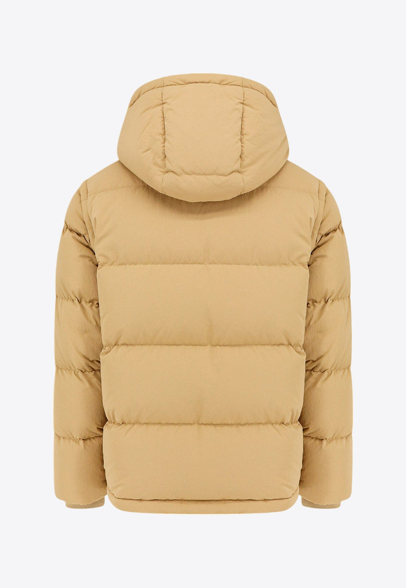 Puffer Jacket with Detachable Sleeves