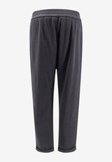 Drawstring Monili Track Pants