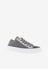 Monili Embellished Paneled Sneakers