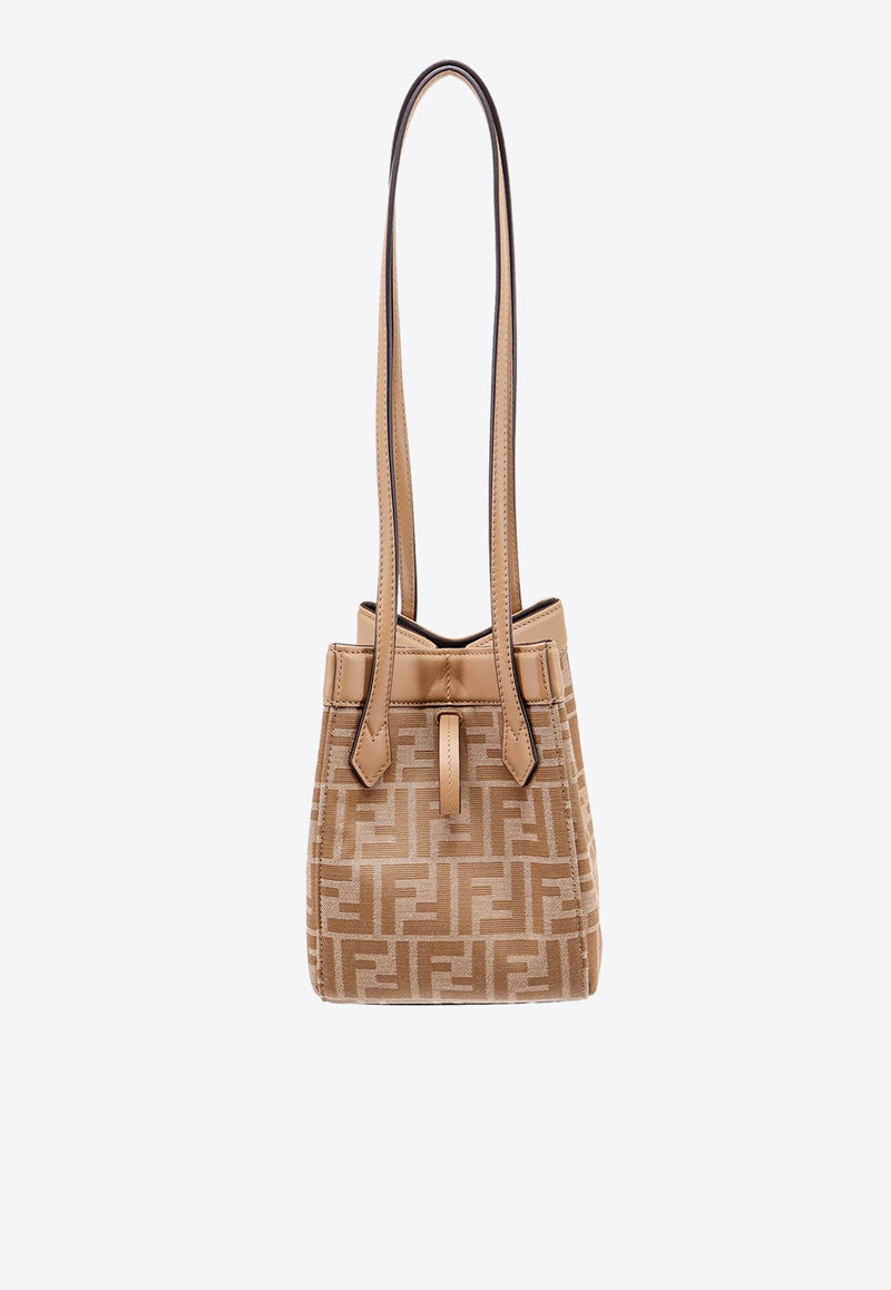 Mini Origami FF Jacquard Shoulder Bag