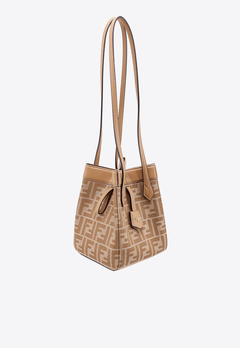 Mini Origami FF Jacquard Shoulder Bag