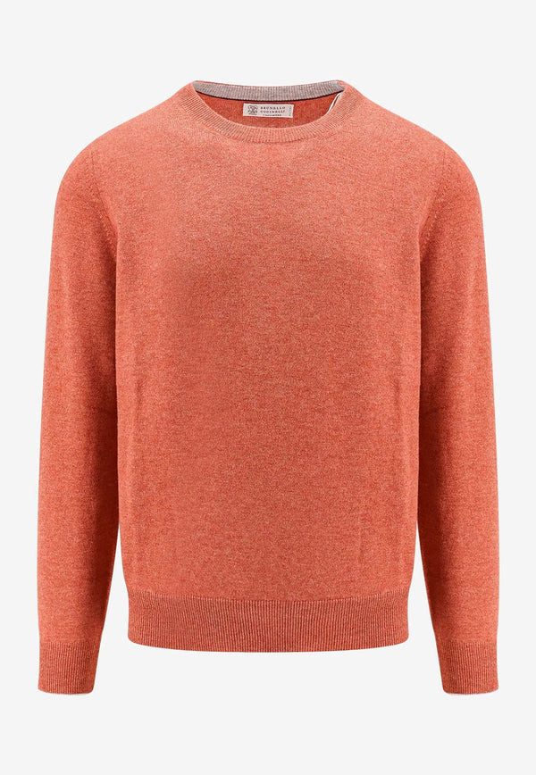 Long-Sleeved Cashmere Sweater