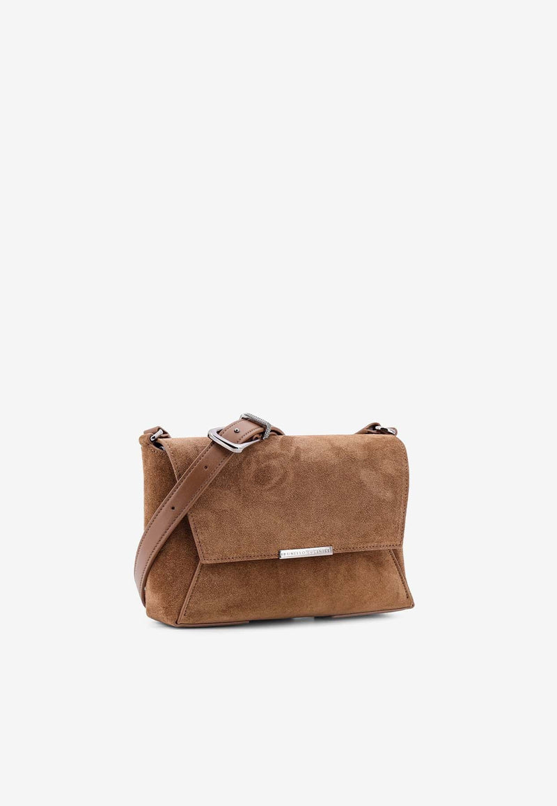 BC Duo Suede Crossbody Bag