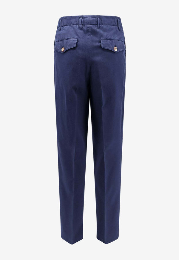 Straight-Leg Tailored Pants