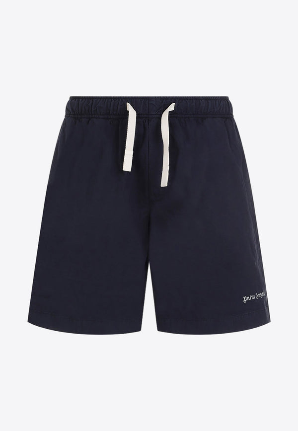 Logo-Embroidered Bermuda Shorts