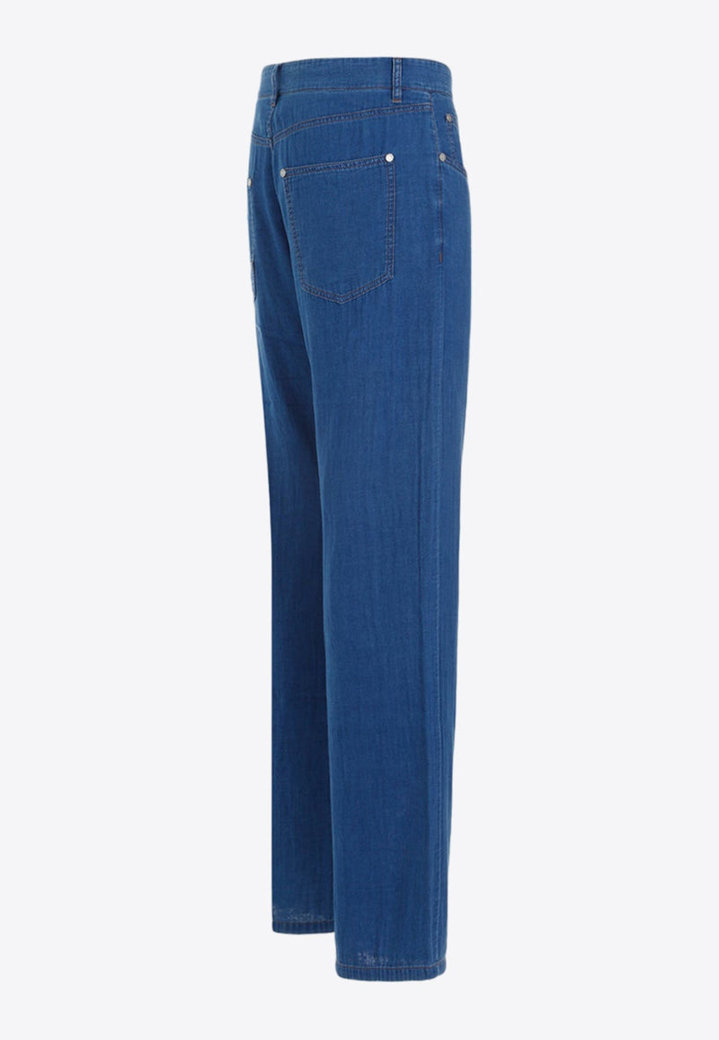 Wide-Leg Jeans