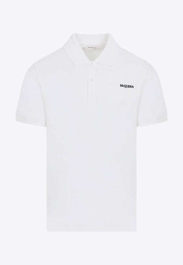 Logo-Embroidered Polo T-shirt