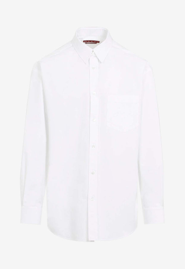 Poplin Long-Sleeved Shirt