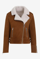 Shearling Leather Jacket