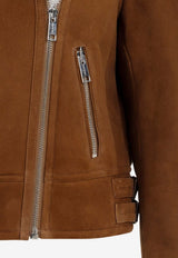 Shearling Leather Jacket