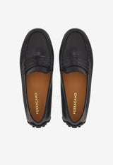 Iside Driver Moccasins in Calfskin