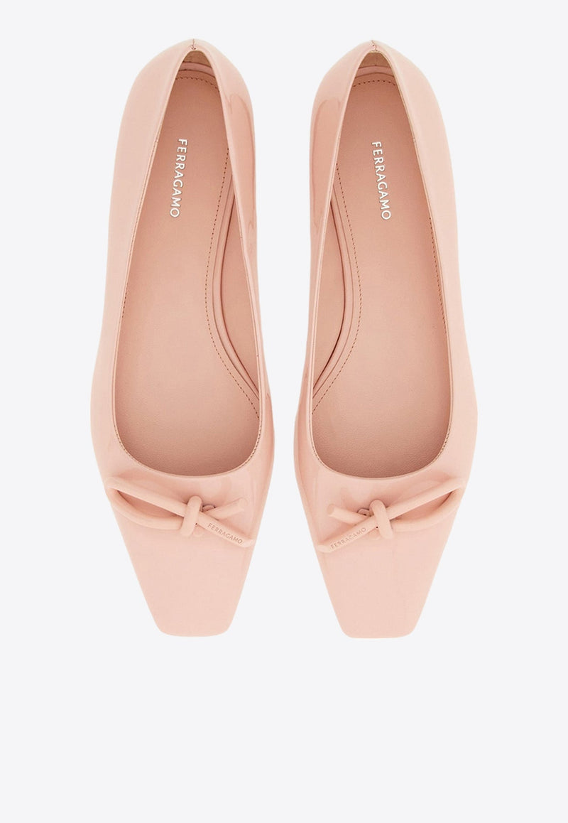 Annie Ballet Flats in Patent Leather