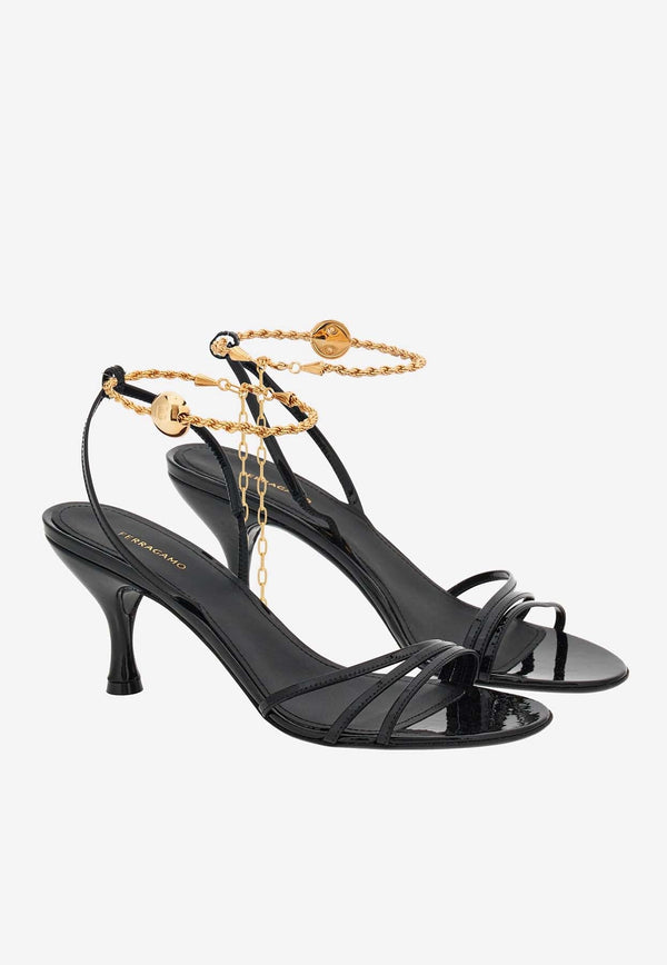 Denise 70 Patent Leather Sandals